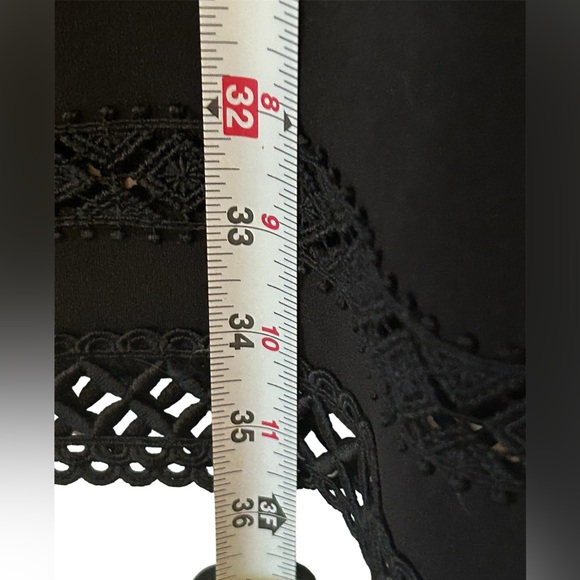 Calvin Klein Black Dress Knee Length Size 8 Zip - Picture 8 of 8